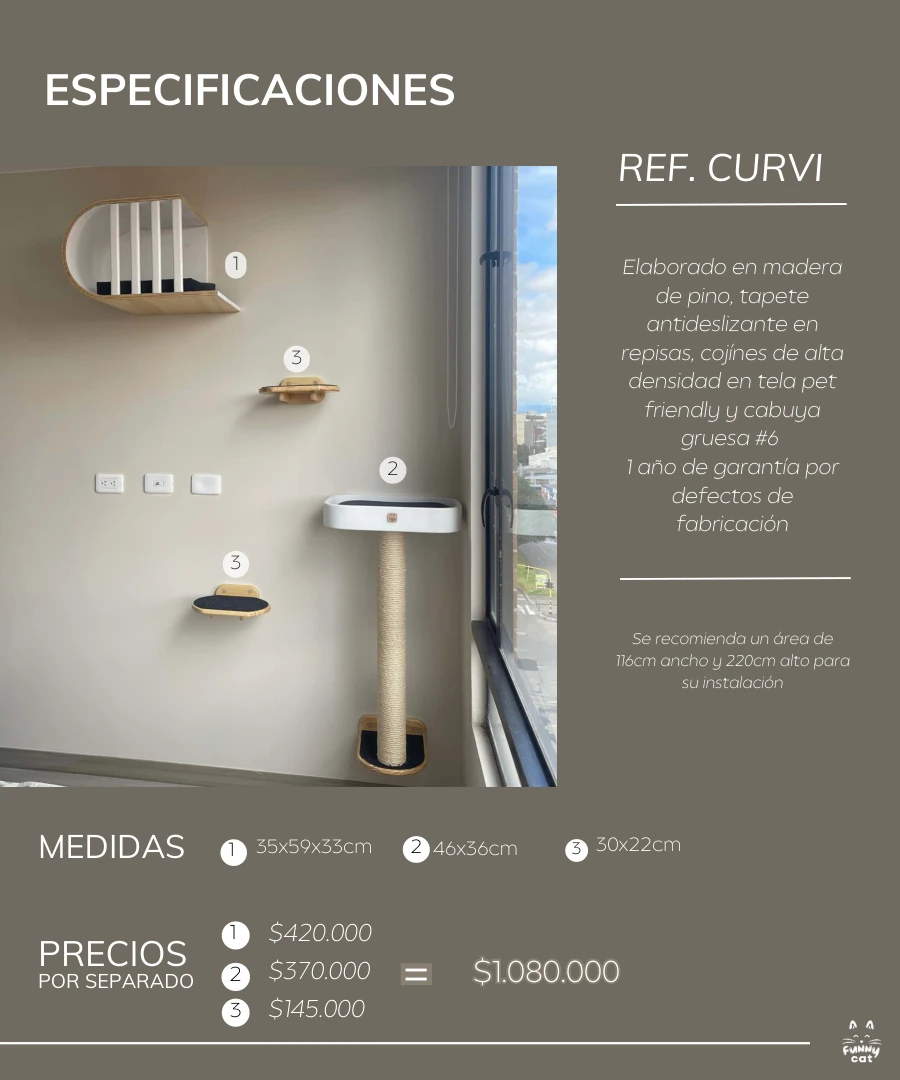 Medidas y módulos de Curvi